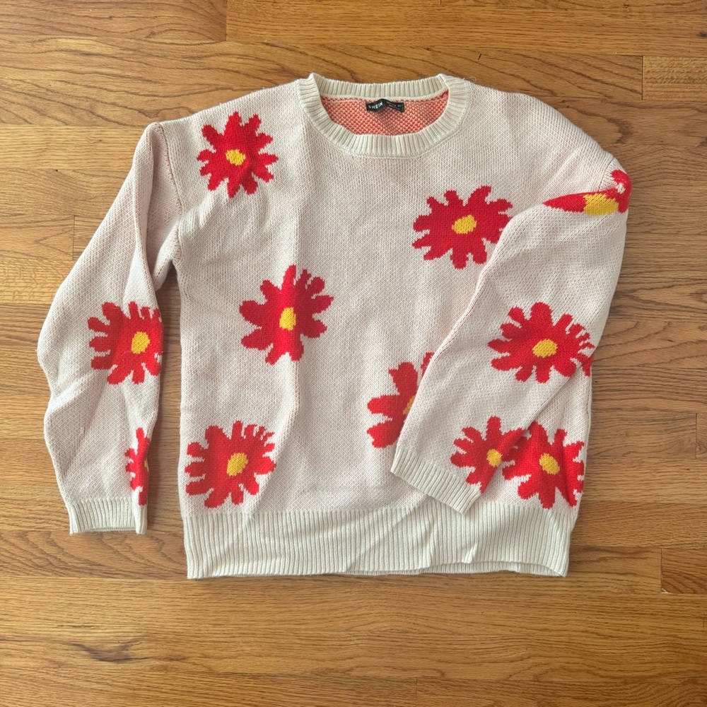 Floral Sweater